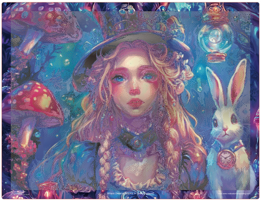 Custom Made Diamond Painting - Diferent Side Sizes (Full Printed Edges)