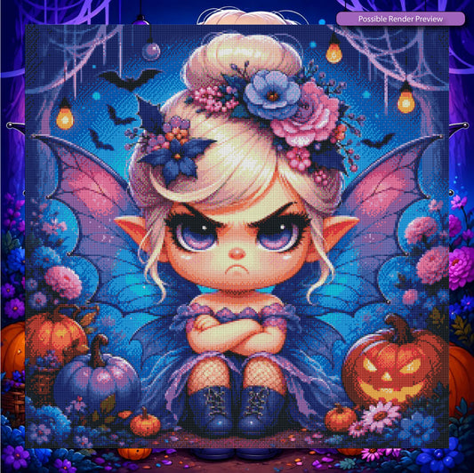 Angry Halloween Fairy