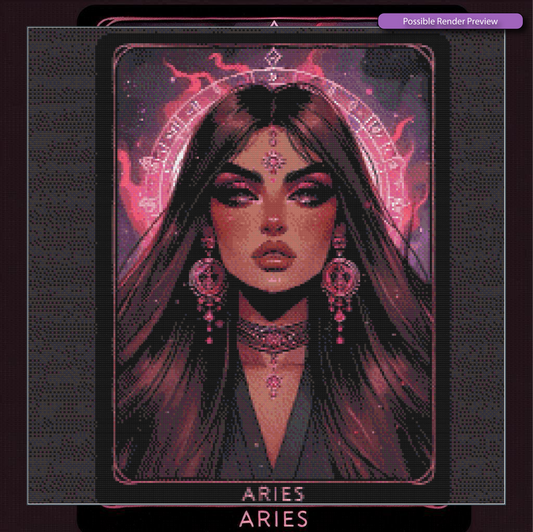 牡羊座 - クリスタル ゾディアック