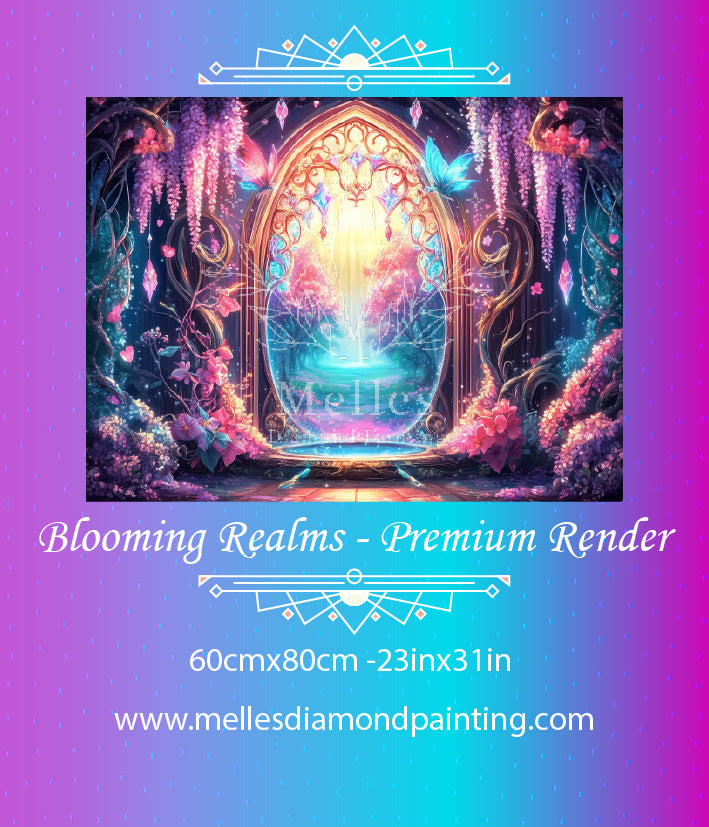 Blooming Realms - プレミアムレンダリング