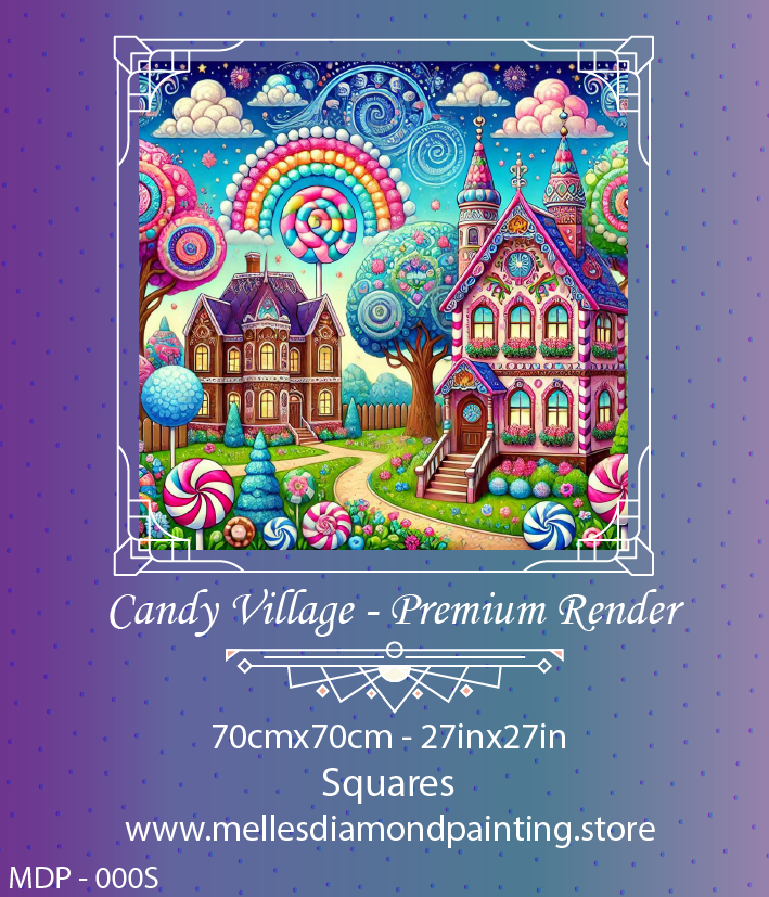 Candy Village - Premium Render (Budget Bliss)