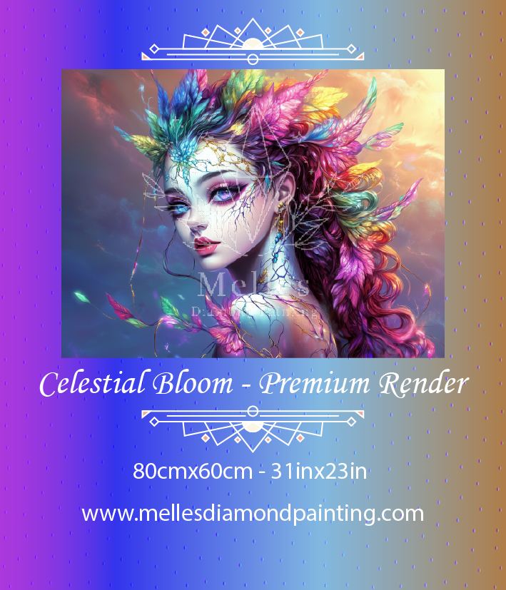 Celestial Bloom - Premium Render