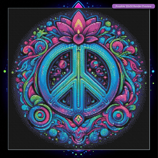Cosmic Peace Bloom