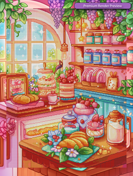 Cozy Bakery Room - Premium Render