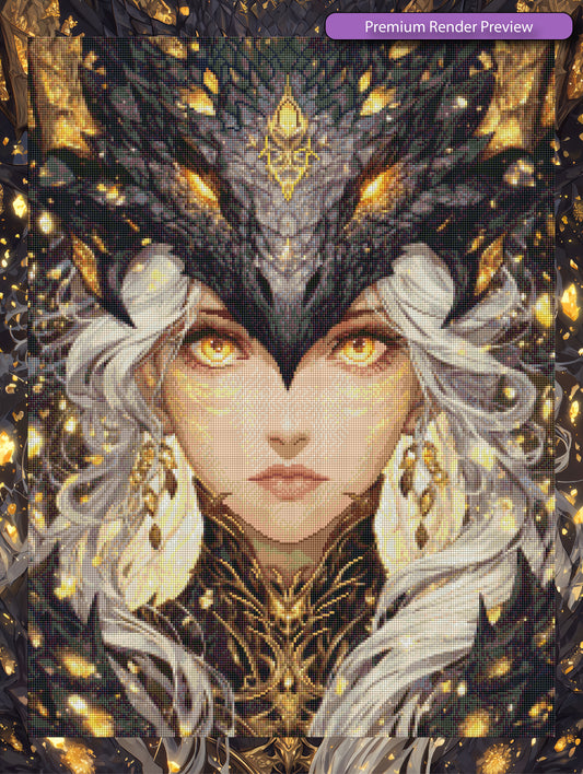 Dragon Queen Warrior - Premium Render