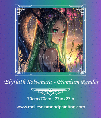 Elyriath Solvenara - Premium Render