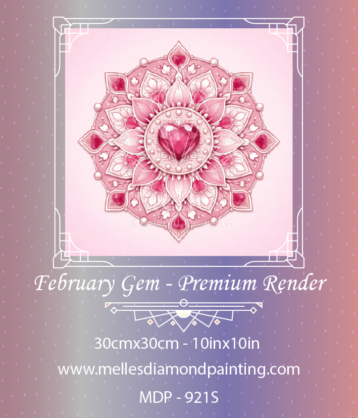 February Gem - Premium Render