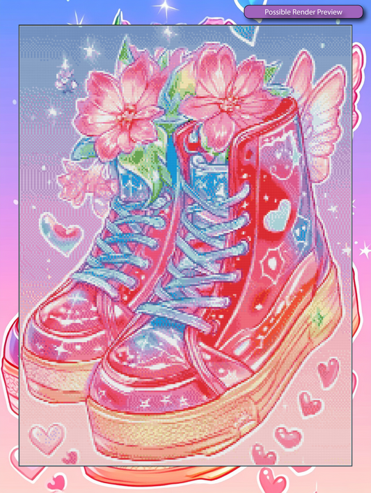 FlutterStep Glitters