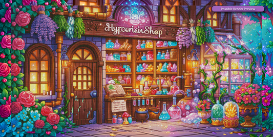 Hypcoriain Shop - Majestic Wide (Premium Render)