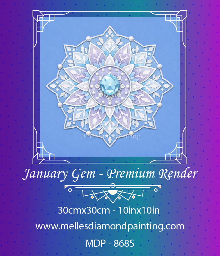 January Gem - Premium Render