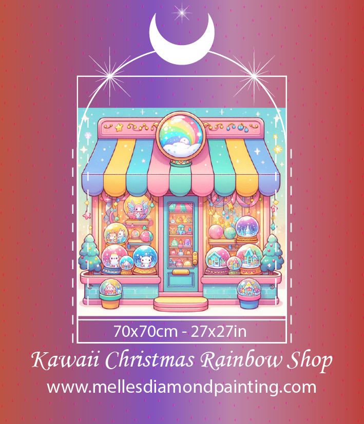 Kawaii Christmas Rainbow Shop
