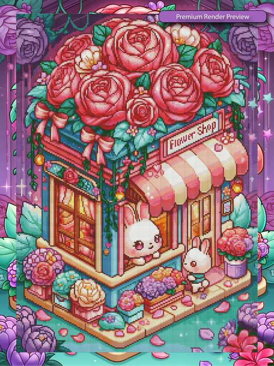 Kawaii Flower Bunny Shop - Full Galaxy Dust