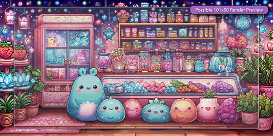 Kawaii Twinkle Treats Market