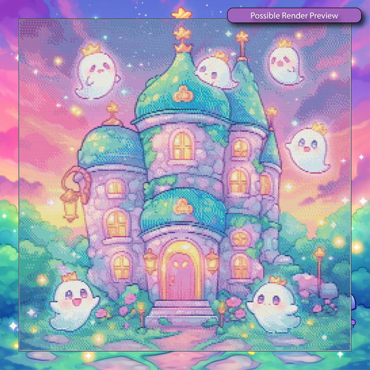Kawaii Ghostie Castle