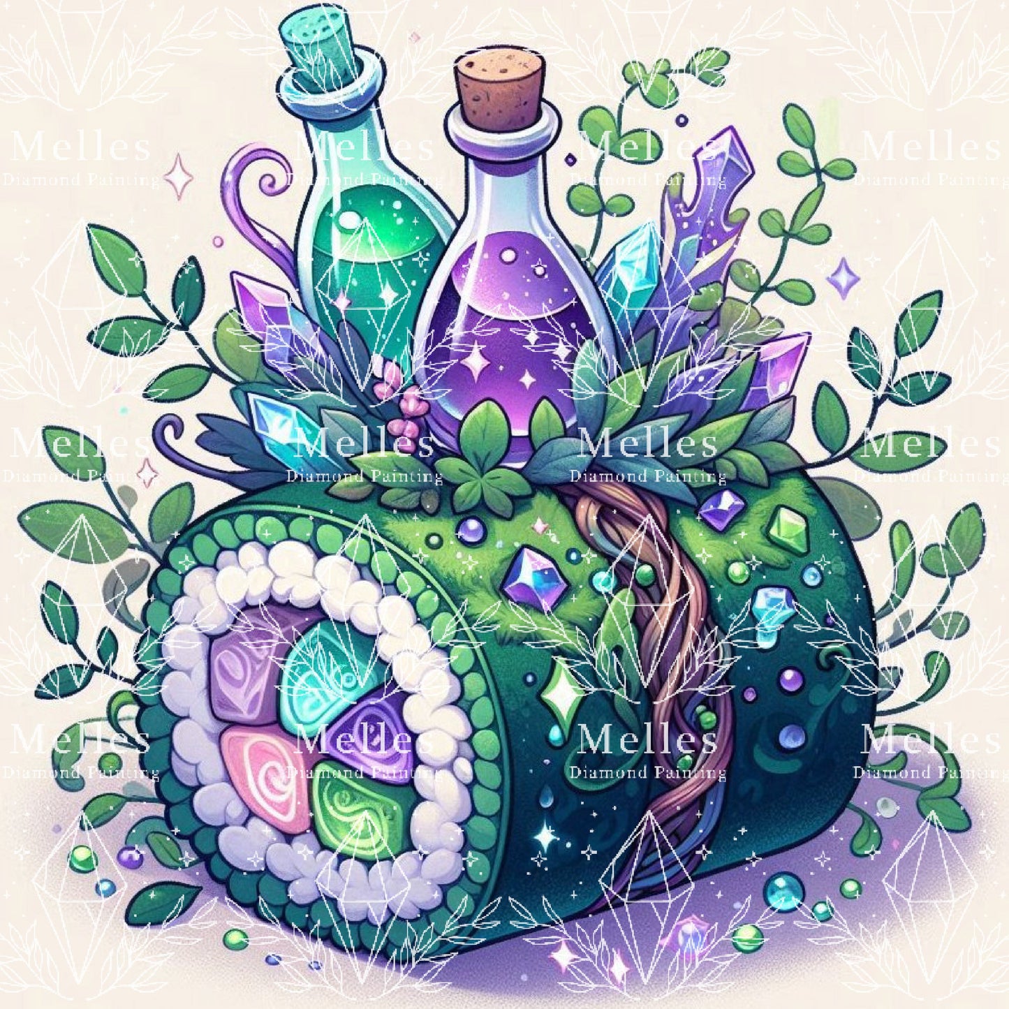 Mini Magic and Runes Sushi Kit - Premium Render