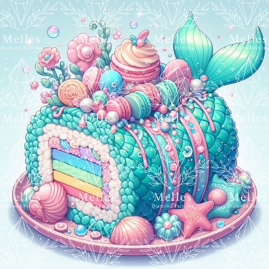 Mini Mermaid Sushi Kit - Premium Render