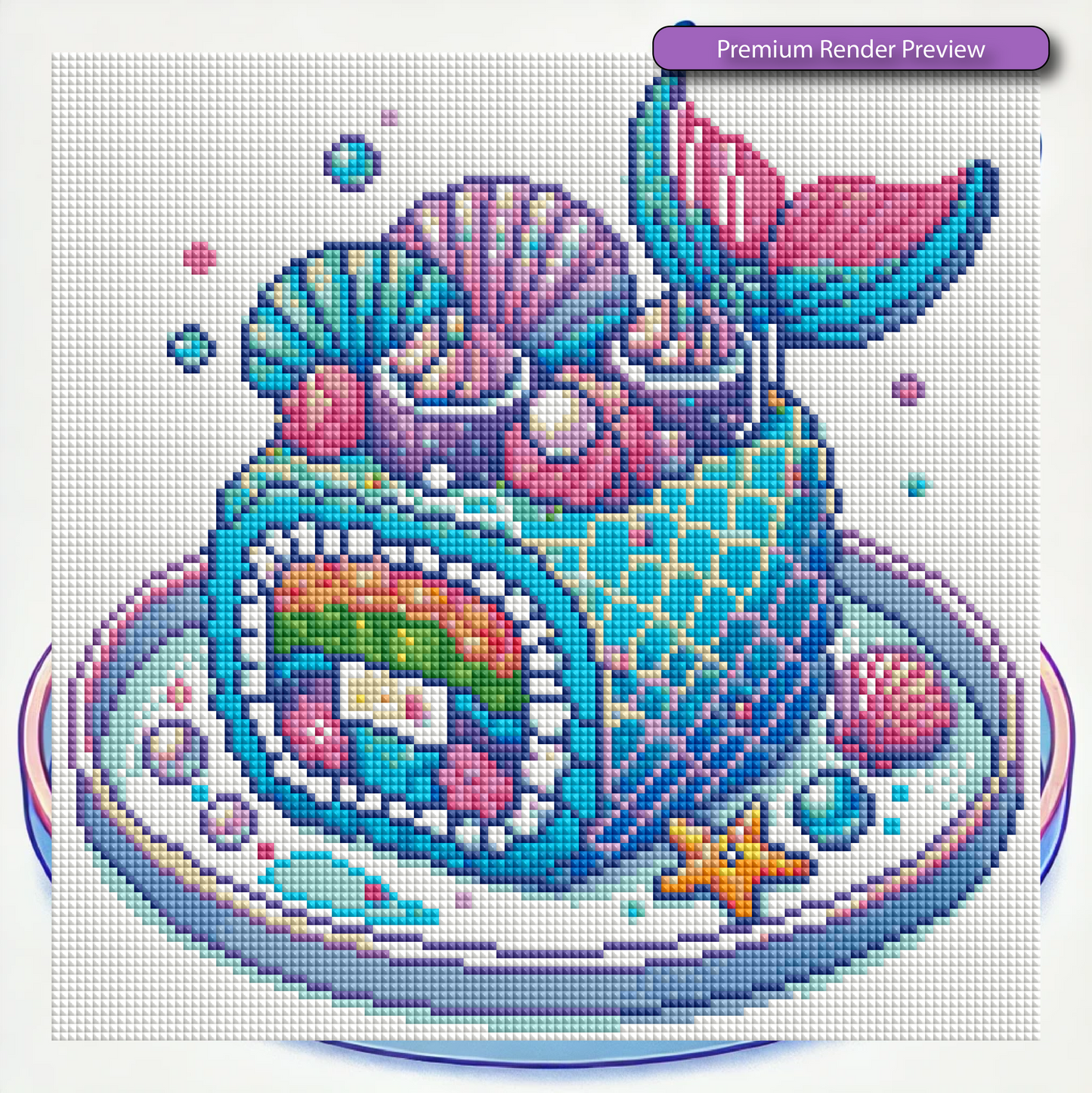 Mini Mermaid Sushi Kit - Premium Render