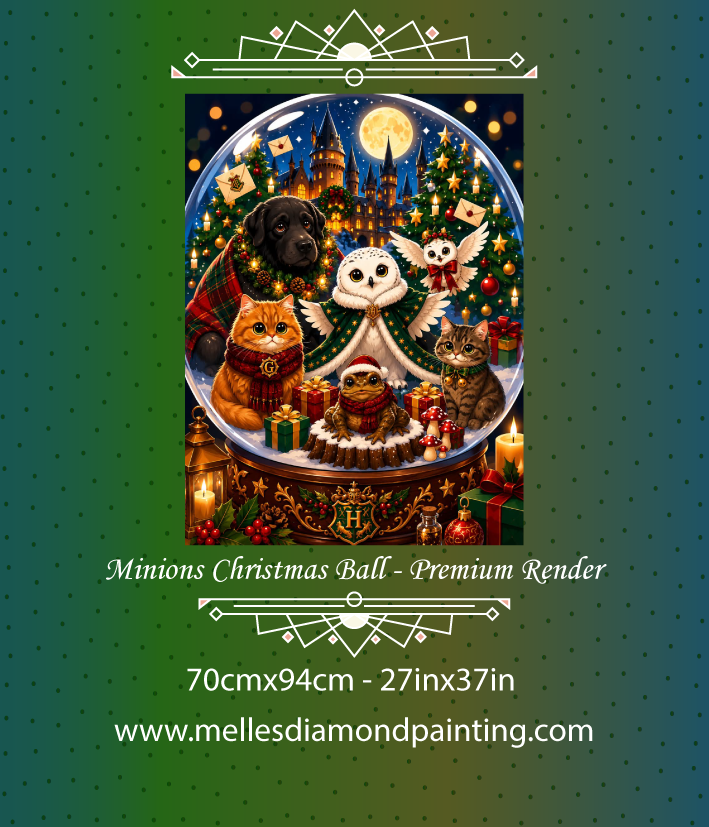 Minions Christmas Ball - Premium Render
