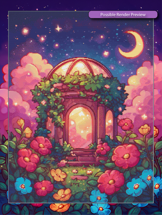Moonlit Garden Haven