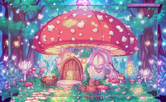 Mushroom Fairy Home