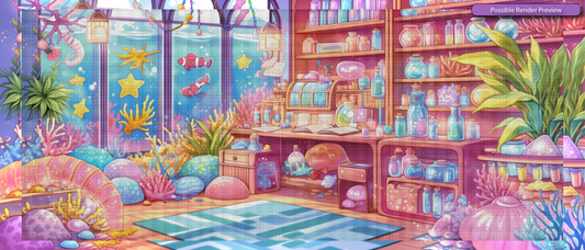 Oceanic Study Room - Ultra Wide