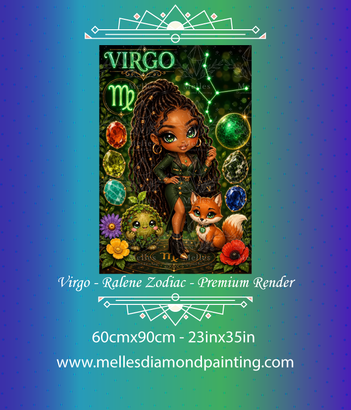 Virgo - Ralene Zodiac - Premium Render
