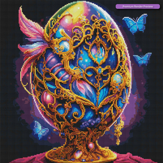 Royal Filagree Egg - Premium Render
