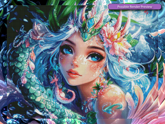 Sirène de l’Écaille Émeraude