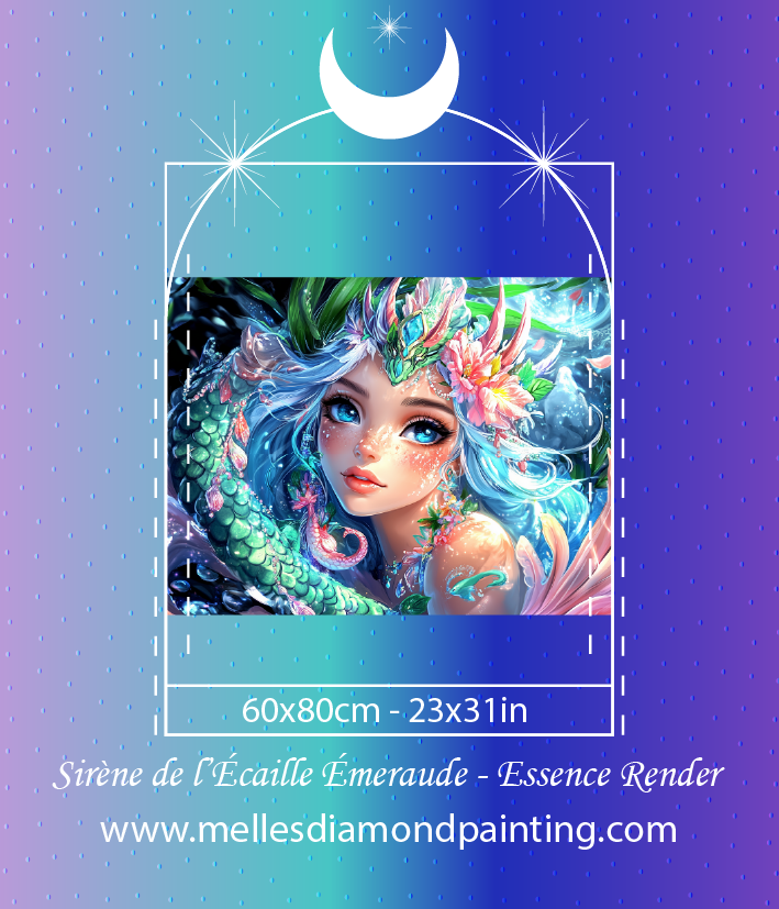 Sirène de l’Écaille Émeraude