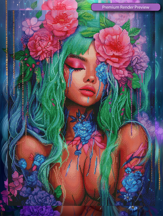 Tears of the Blooming Goddess - Premium Render (Budget Bliss)