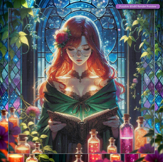 The Alchemist of the Glimmering Archive