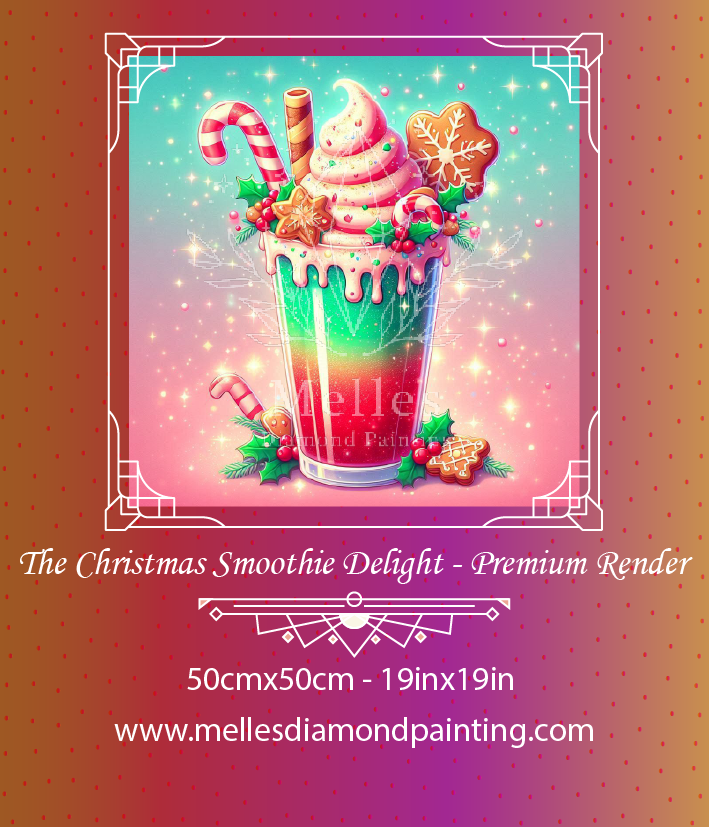 The Christmas Smoothie Delight - Premium Render