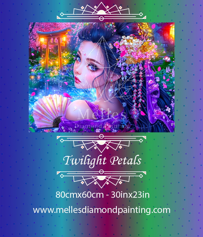 夕暮れの花びら