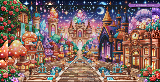 Whimsy City - Majestic Wide (Premium Render)