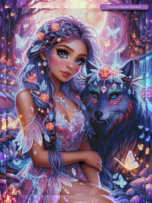 Wolf Tribe Muse - Full Galaxy Dust