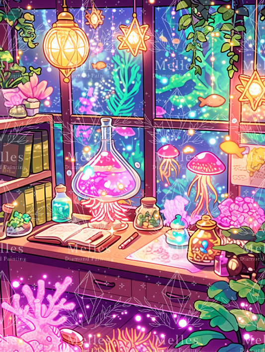 Alchemy Study Art - Premium Render