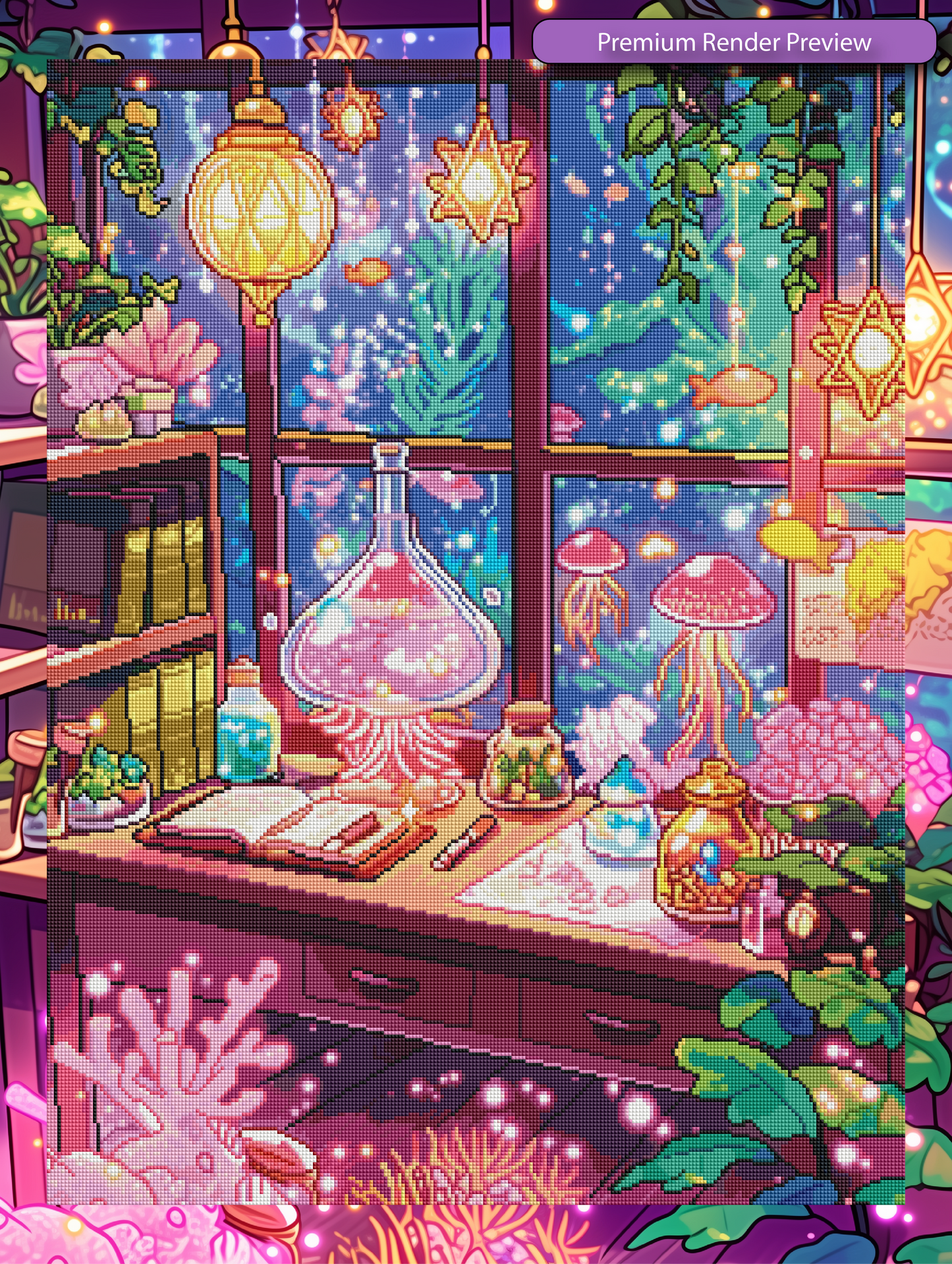 Alchemy Study Art - Premium Render