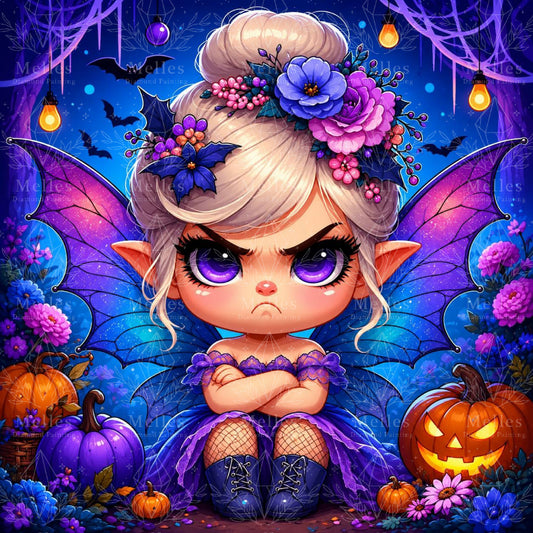 Angry Halloween Fairy