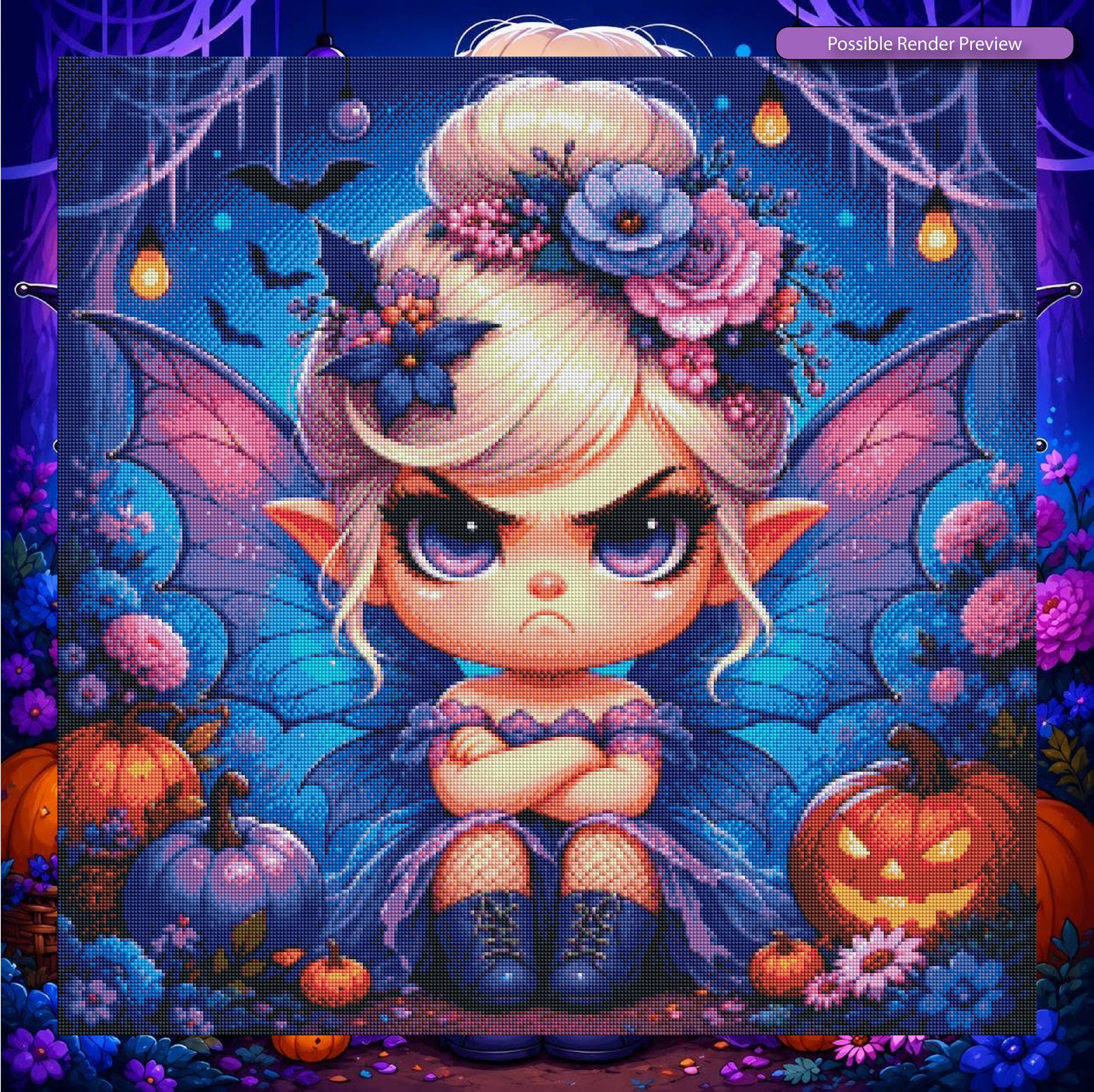 Angry Halloween Fairy