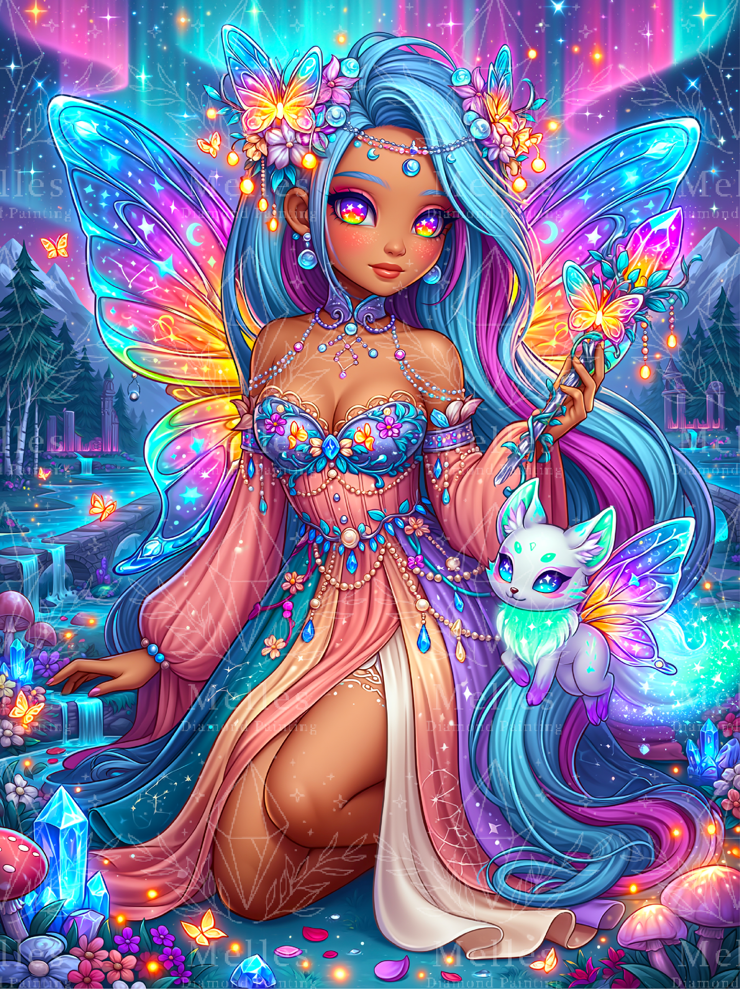 Aurora Borealis Muse - Premium Render
