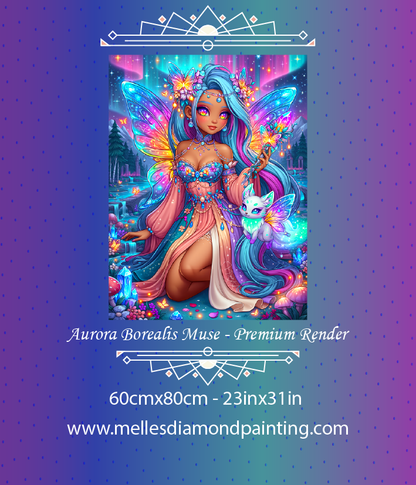 Aurora Borealis Muse - Premium Render