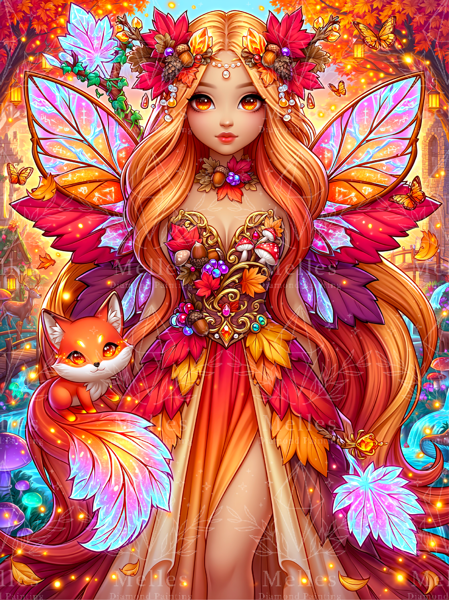 Autumn Muse - Premium Render