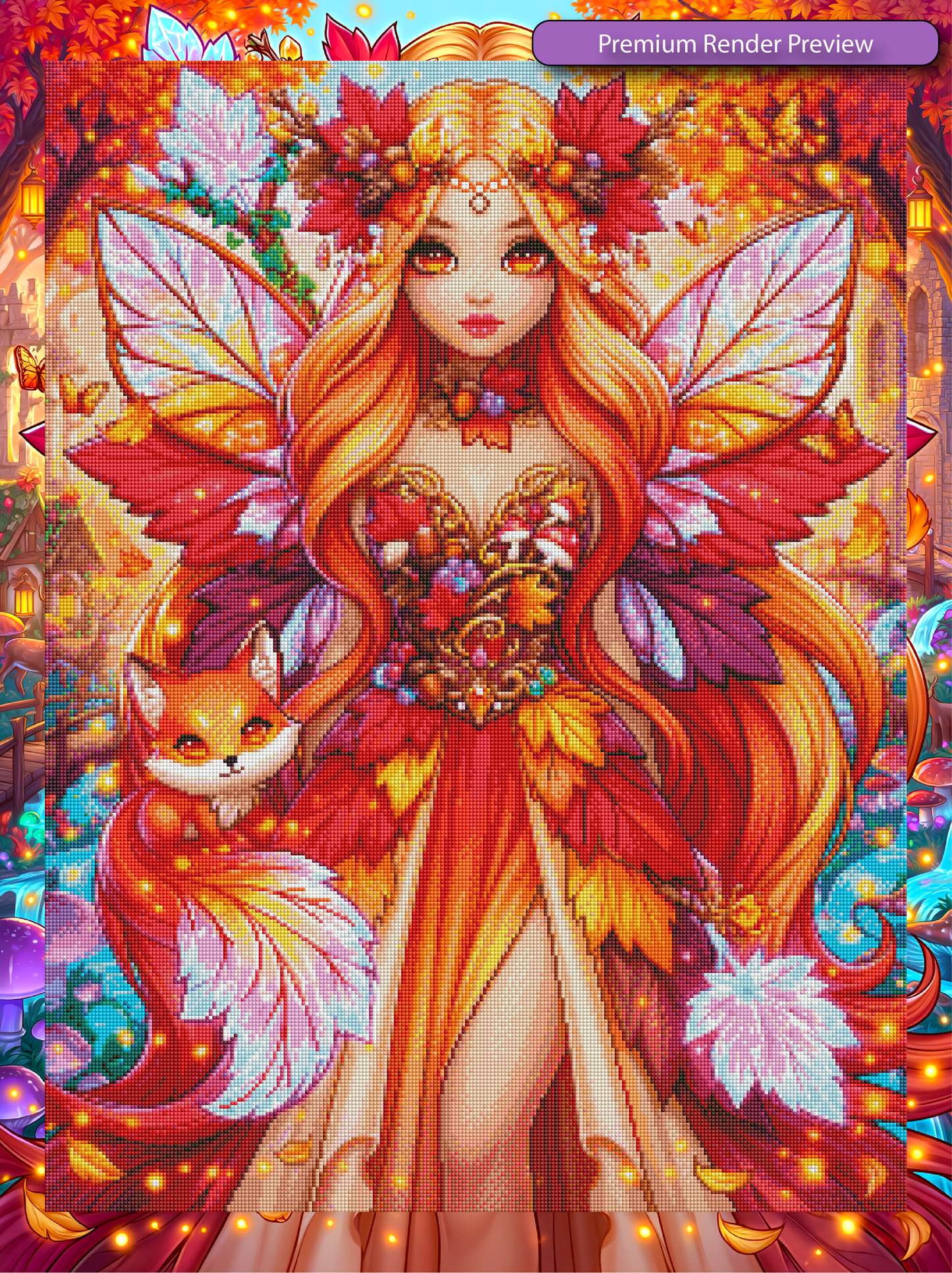Autumn Muse - Premium Render
