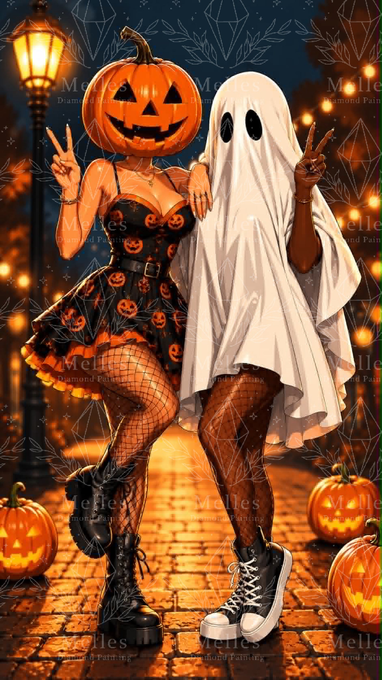 Besties in Halloween