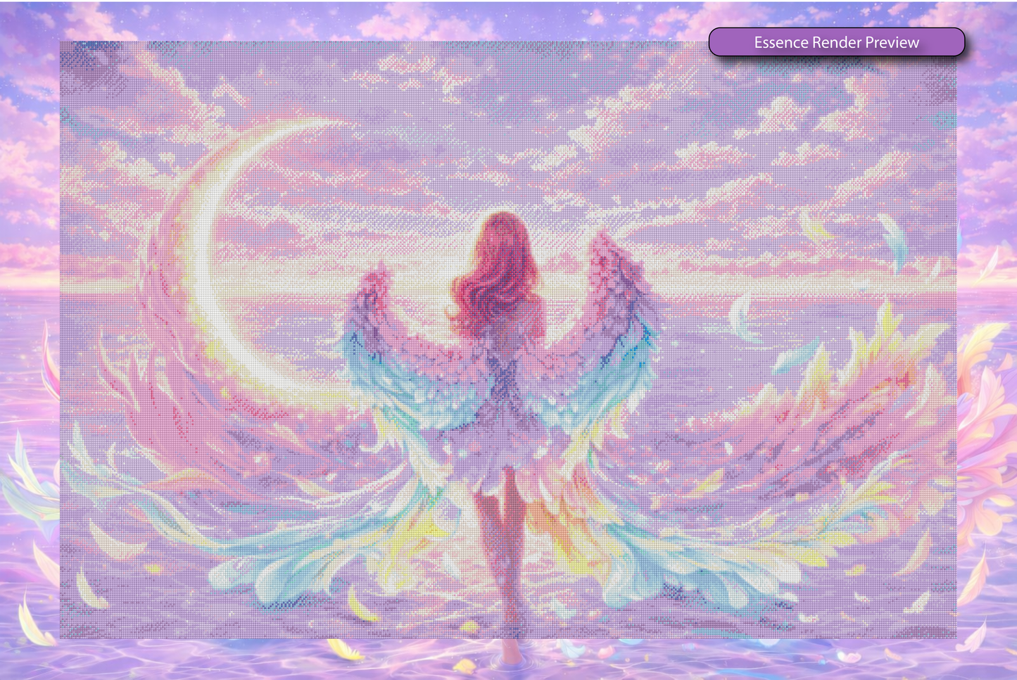 Beyond Sunset - Pastel