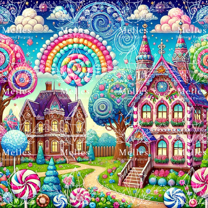 Candy Village - Premium Render (Budget Bliss)