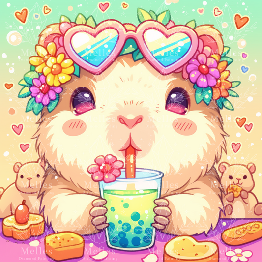 Capy Loves Bubbles