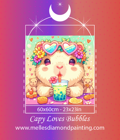 Capy Loves Bubbles