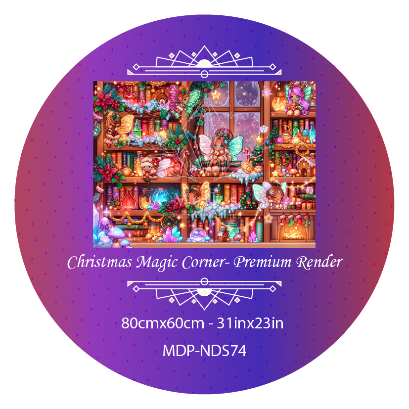 Christmas Magic Corner - Full Galaxy Dust