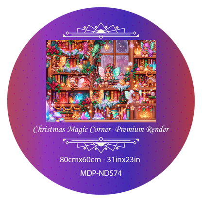 Christmas Magic Corner - Full Galaxy Dust